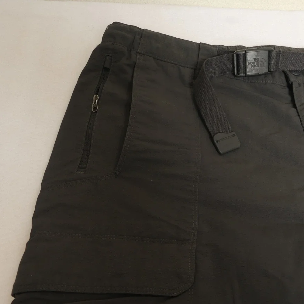 The North Face Convertible Belted‎ Cargo Pants Men's Large 36x32 Hiking Outdoors